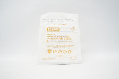 Tronex 3044STR-20 Sterile Powder Free Latex Examination Glove, Size M